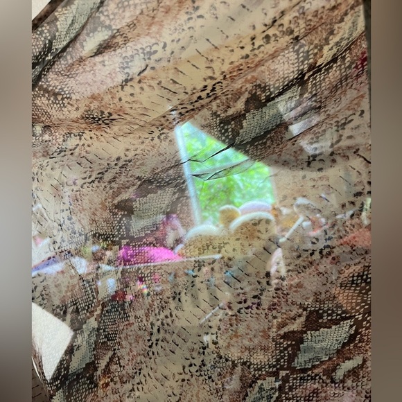 Peach Love California Multicolor Snake Print Dress - Picture 5 of 8